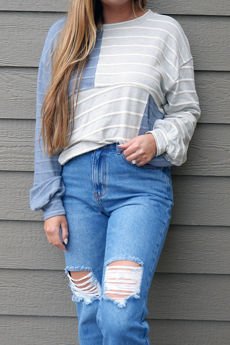 Angelica Stripe Pullover