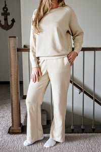 Elevated Flared Lounge Pants